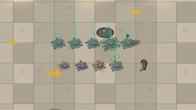 Parts dropped after a fight